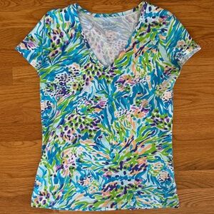 Lilly Pulitzer Michele V-Neck Top